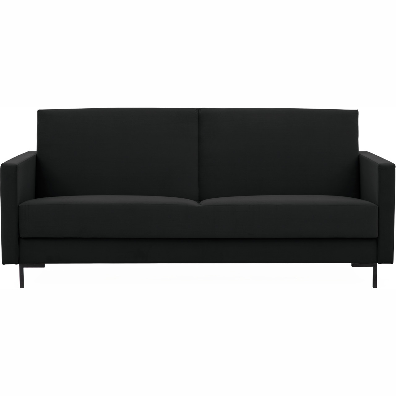 Sofa SOLVO B madone 17047 schwarz