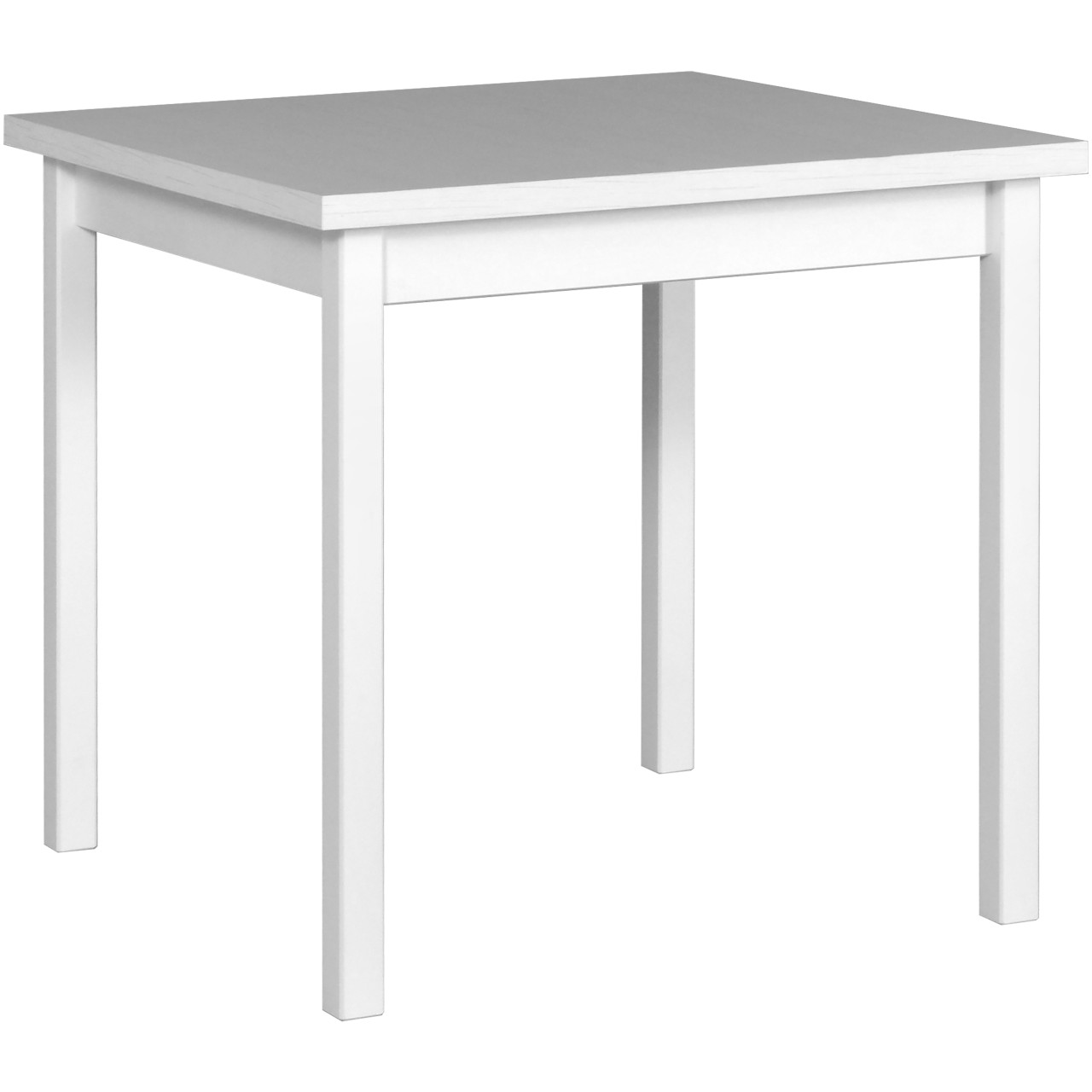 Tisch MAX 9 80x80 weiß laminat