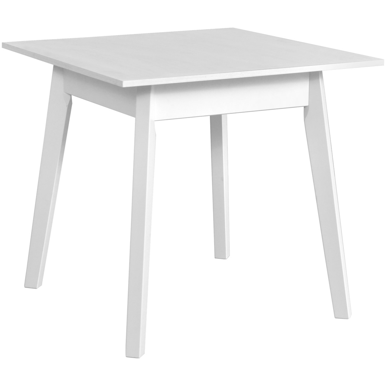 Tisch OSLO 1 80x80 weiß laminat