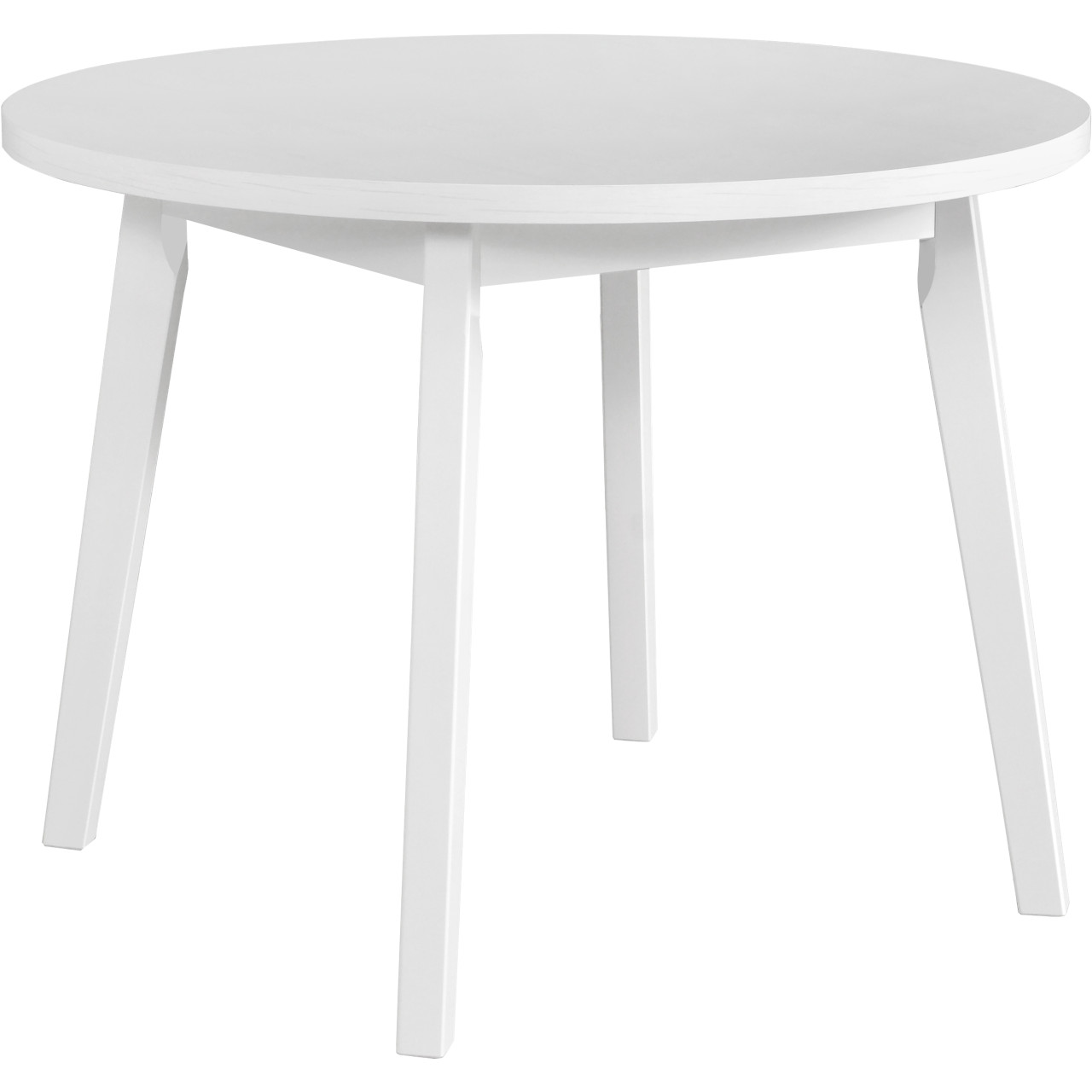 Tisch OSLO 3 100x100 weiß laminat